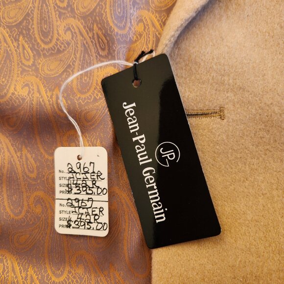 Jean Paul Germain Camel Hair Men's Sports Jacket 42R New $398 Value - Picture 9 of 12